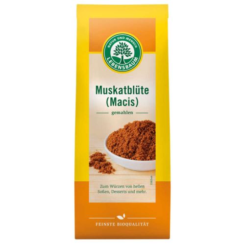 Bio Muskatblüte Macis gemahlen 30g von LEBENSBAUM