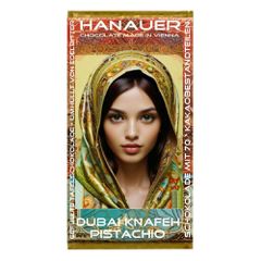 Bio Hanauer Dubai Schokolade 70g - 10er Vorteilspack