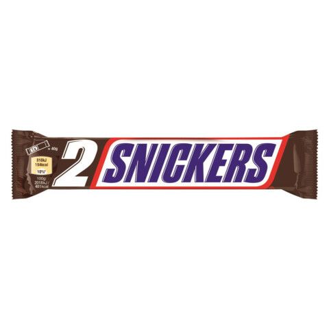 Snickers bars 2 pieces 80g from Snickers