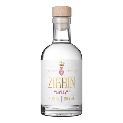 Dry Gin 200ml von ZIRBIN