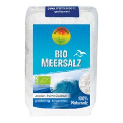 Bio Meersalz grob Spanien 1000g - 10er Vorteilspack von Bioenergie Wagner