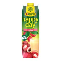 Lychee 1000ml - 12er Vorteilspack von Happy Day