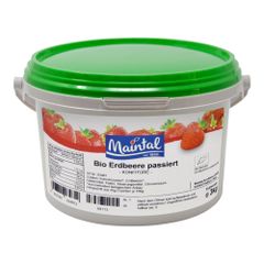 Bio Erdbeer Konfitüre passiert 3000g von Maintal