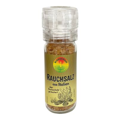Bio Gewürzmühle Rauchsalz 100g - 5er Vorteilspack von Bioenergie Wagner