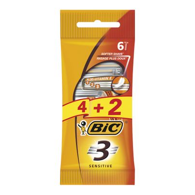 Rasierer 3 sensitive 4Stück von Bic