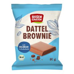 Bio Vollmilch Dattel Brownie 40g - 16er Vorteilspack von Rosengarten