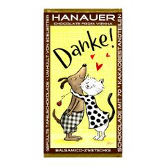 Bio Schokolade Danke 70g - 10er Vorteilspack von Hanauer