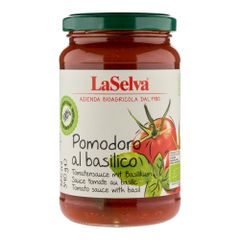 Bio Tomaten mit Basilikum 340g - 6er Vorteilspack von La Selva