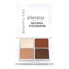 Organic Quattro Eyeshadow coffee cream 8g from Benecos