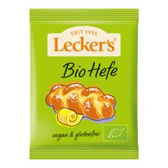 Bio Trockenhefe mit Getreide 9g - 40er Vorteilspack von Lecker's