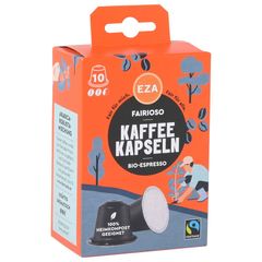 Bio Fairioso Espresso Kapseln 10 Stk. - 4er Vorteilspack von Eza