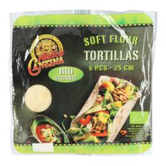 Bio Tortilla Wraps 6x25cm 370g - 14er Vorteilspack von Antica Cantina