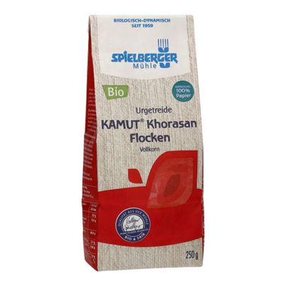 Bio Kamutflocken 250g - 4er Vorteilspack von Spielberger Mühle