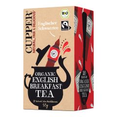 Bio English Breakfast Tea - 4er Vorteilspack von Cupper