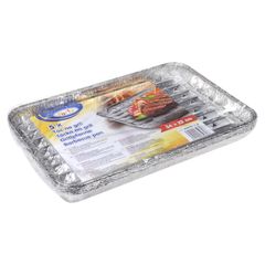 Alu-Grillpfanne eckig 5Stück von Wimex