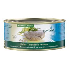 Bio Thunfisch hell in Sonnenbl.-Öl 1000g von Fontaine