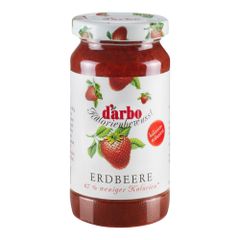 Darbo calorie reduced strawberry preserve 220 g.