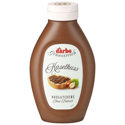 Darbo Haselkuss Nougatcreme Dosierflasche 320g - Haselnuss Nougatcreme von Darbo