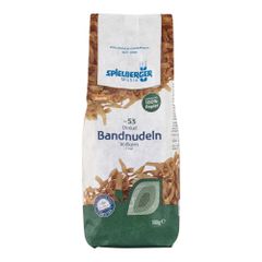 Bio Dinkel-Vollkorn-Bandnudeln 9mm 500g - 8er Vorteilspack von Spielberger Mühle