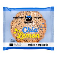 Bio Chia Lemon Cookie 50g - 12er Vorteilspack von Kookie Cat