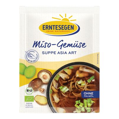 Bio Miso-Gemüse Asia Art 37g - 12er Vorteilspack von Erntesegen