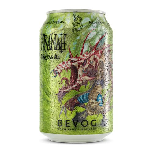 Kramah Indian Pale Ale Bier 330ml - superfruchtig - aromatisierter Hopfen - Holunder - Pampelmuse - Dosenbier von Bevog Brewery