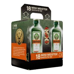 Kräuterlikör (18) 35 %vol. 20ml - 18er Vorteilspack von Jägermeister
