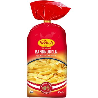 Recheis Goldmarke Bandnudeln 500g