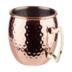 Becher mit Henkel gehämmert von Assheuer & Pott