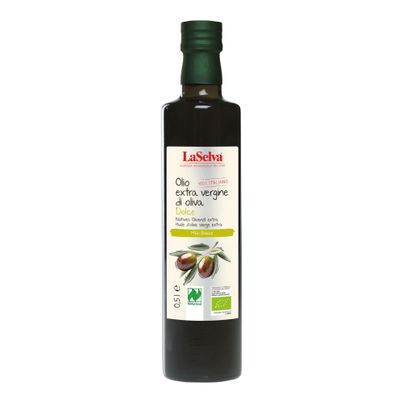 Bio Natives Olivenöl extra mild 500ml - 6er Vorteilspack von La Selva