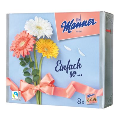 Manner Original Neapolitaner Schnitten 8er Geschenkpackung Einfach so … 600g