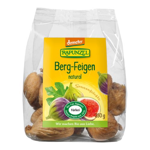 Bio Bergfeigen Natural getrocknet 250g - 8er Vorteilspack von Rapunzel Naturkost