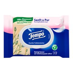 Toilettenpapier feucht sanft&p 42ct von Tempo