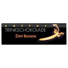 Bio Trinkschokolade Zimt-Banane 22g - 25er Vorteilspack von Zotter