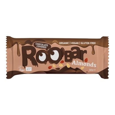 Bio Choc Almond bar 30g - 16er Vorteilspack von Roobar
