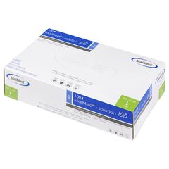 Handschuhe Nitrile L blau 100Stück von Maimed