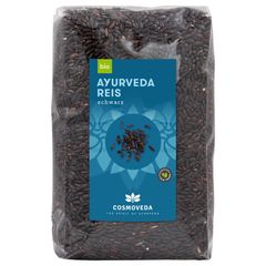 Bio Schwarzer Ayurveda Reis 500g - 6er Vorteilspack von Cosmoveda