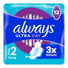 Ultra Binde Long mit Flügel 12ct von Always