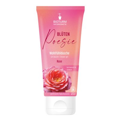 Bio Wohlfühldusche Rose 200ml von Bioturm
