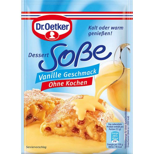 Dr. Oetker Soße ohne Kochen Vanille-Geschmack - 39g