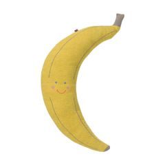 Gefülltes Kissen Banane 20 x 70 cm - Gelb - GRS zertifiziert - von David Fussenegger