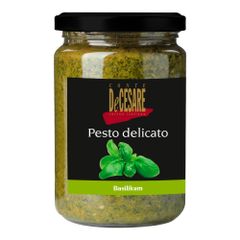 Pesto mit Basilikum 130g von Conte De Cesare