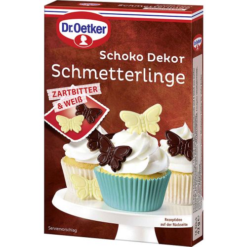 Dr. Oetker Schoko Dekor Schmetterlinge 18 Stk.