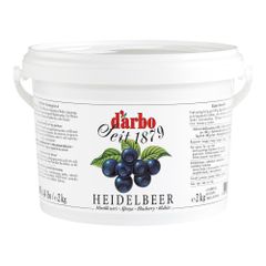 Darbo black cherry fruit spread 2 kg bucket