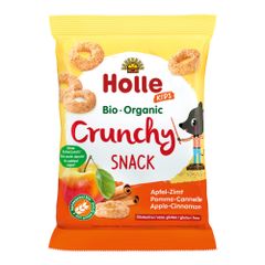 Bio Crunchy Snack Apfel Zimt 25g - 8er Vorteilspack von Holle