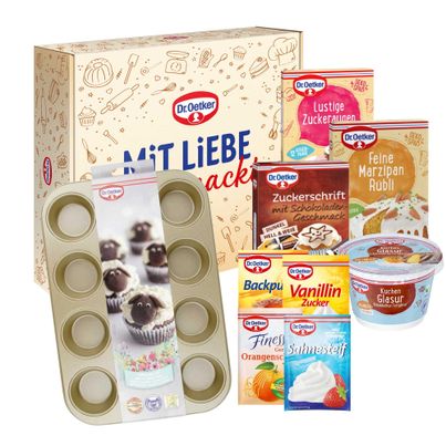 Dr. Oetker Rezept-Set Mit Liebe verpackt Oster Muffins