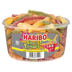 Haribo Großpackung Riesen Pommes 150 Stück
