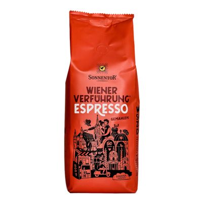 Bio Wiener Verführung Espresso gem. 500g - 5er Vorteilspack von Sonnentor