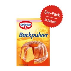 Dr. Oetker Backpulver 96g 6er-Pack