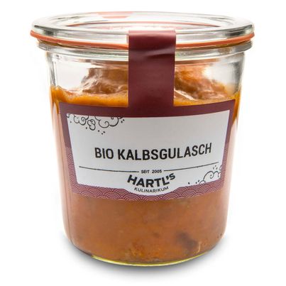 Bio Kalbsgulasch 460g - Fertiggericht von Hartls Kulinarikum